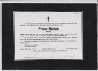 Parte Franz Bielek 1955
