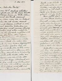 Brief Franz aus Breslau